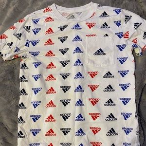 Adidas tight fitted Tee